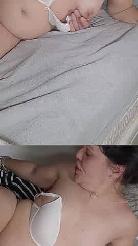 I Share a Bed with My Stepmom, I Fuck Her and Cum Inside Her