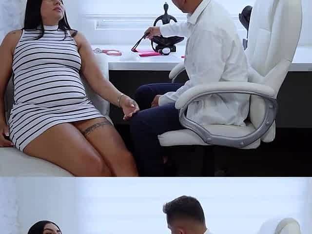 DOCTOR SCREWS PREGGO PATIENT DURING CHECKUP - TOMMY MILLER