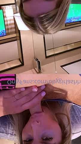 Amateur Blond Give Nice POV Blowjob