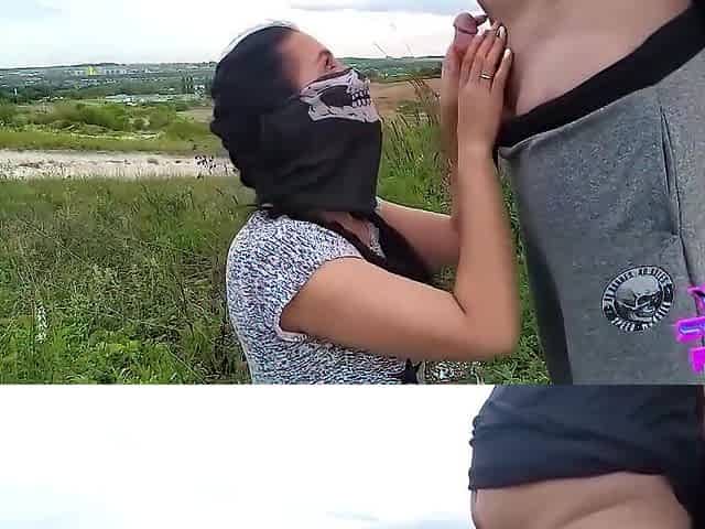 Teens 18+ Jerks Off A Stranger Into Outdoors Place