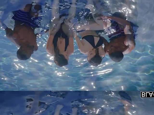 1st Interracial Foursome Bff's