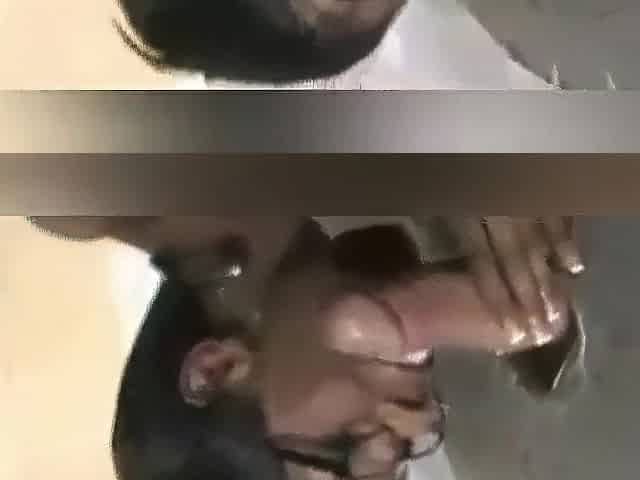 Black suck white knob