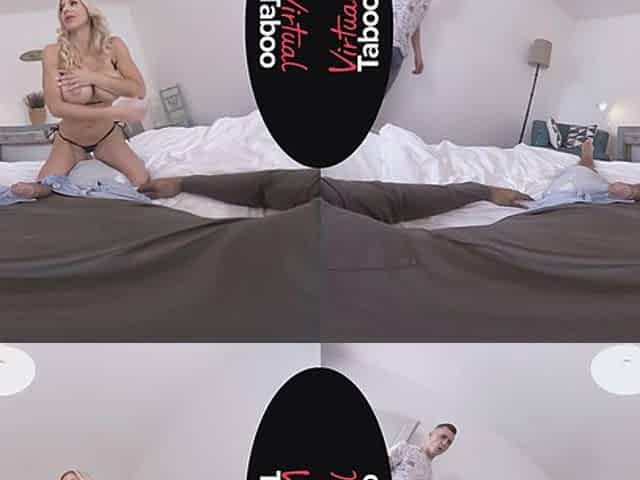 Nathaly Cherie VR Porn: One MILF, Two Cocks, Three Holes - VirtualTaboo