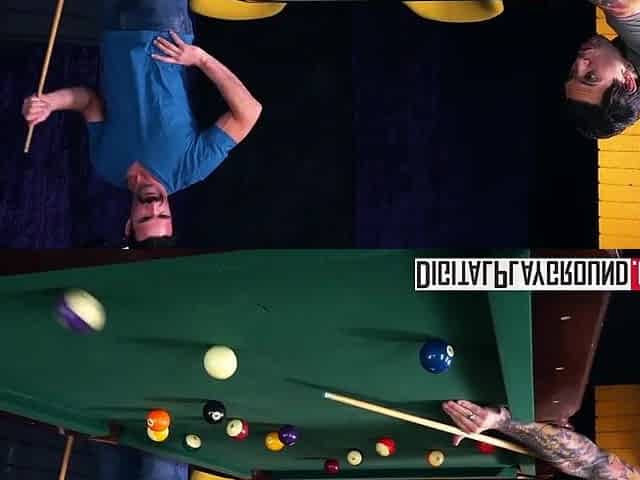 Pool Shark- Holly Hendrix takes to sticks
