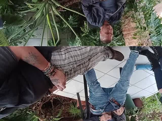 Shy Stepsister Get Fucked by Her Horny Stepbrother While His Friend Mastrubates Outside in Garden