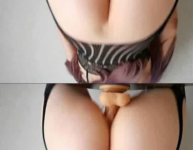 Big Ass Gaping from Anal and Sex Toys Close-Up