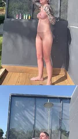 Outside Shower