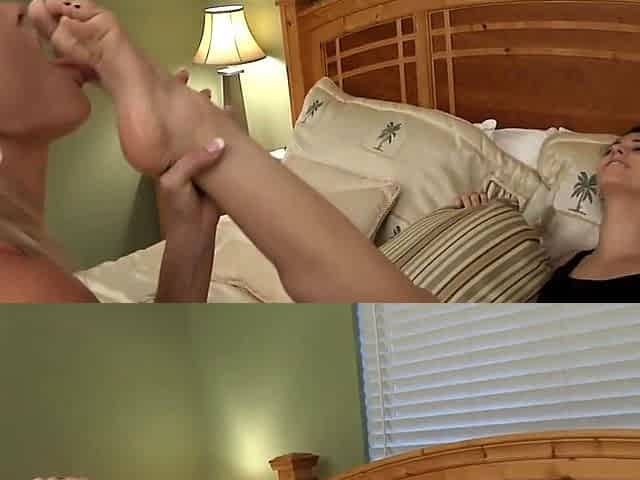 FOOT FETISH LICKING LESBIAN WheelSex