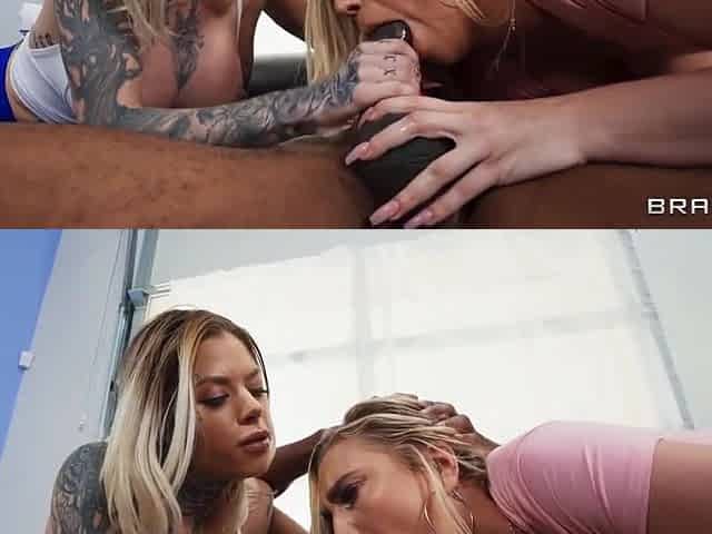 Tight Leggings, Tighter Pussy With Chantal Danielle, Kendra Sunderland And Hollywood Cash