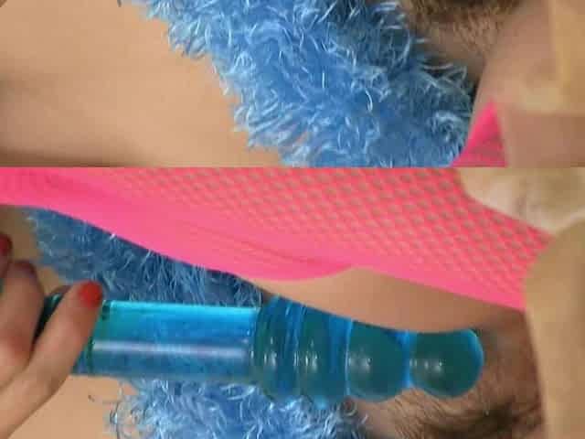 Mai Ly 18 Yr Old Asian Ddd Tits in Stockings Fucks Vibrator