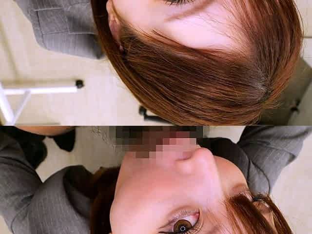 Asian noodle slurpers give pov blowjobs