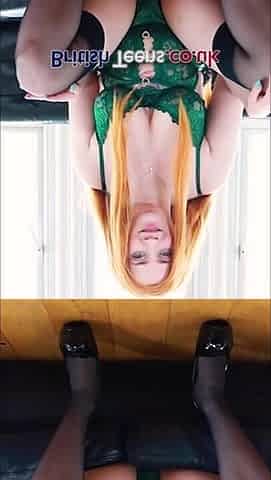British Redhead Victoria Greene Give U A Foot Fetish JOI