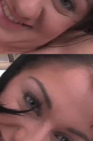 Cute Teen Get Nipples Sucked and Pussy Screwed by Two Men on the Armchair