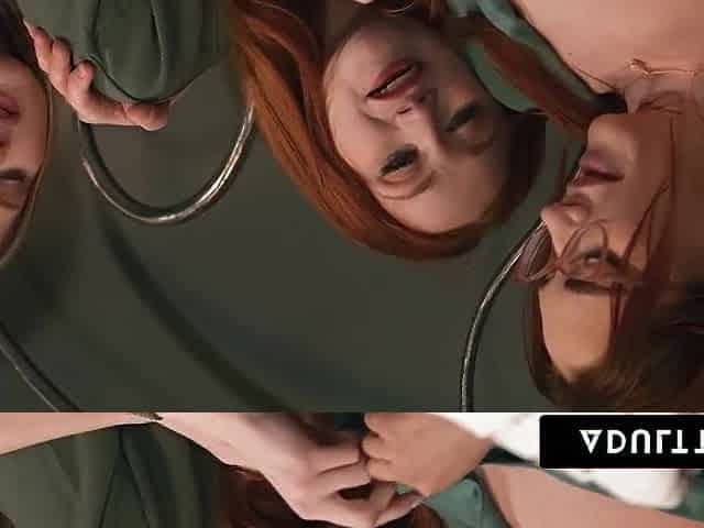 ADULT TIME - mother I'd like to fuck Siri Dahl Comforts stepbae Scarlet Skies & Her Besties With A Hawt Foursome!
