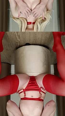 Transparent Dildo Ride: up Close & in Control