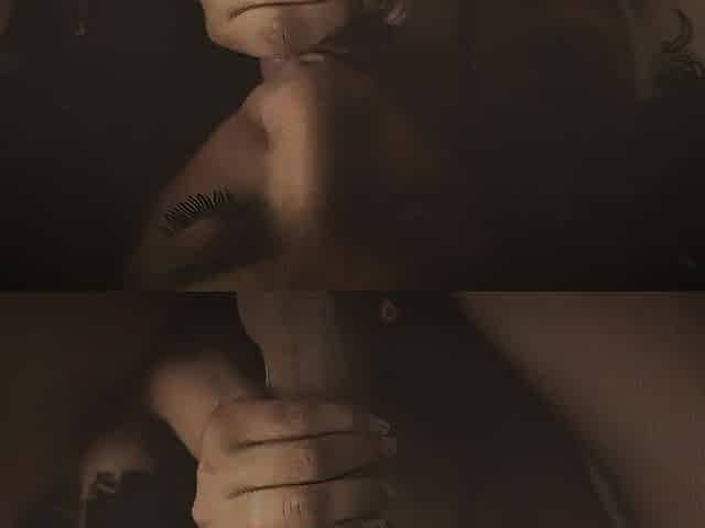 Unshaved brown playgirl sucking BWC (POV)