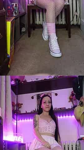Pretty Princess in Fresh Pink Converse