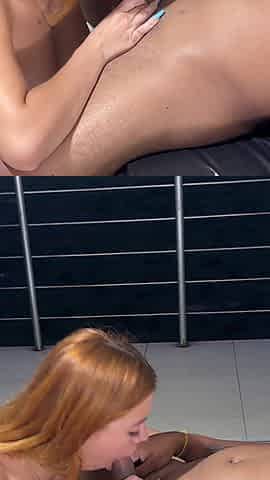 I Shove My Huge, Rich Cock Into My Sexy Big Ass Latina Stepsister While Our Stepdads Go on a Trip.