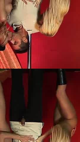 Hot sirens are enjoying with a big cock in her pussy