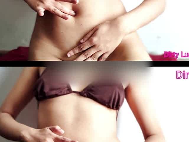 Naval Fingering by Muslim Girl Ziya,spit on Boobs, Boobs Squeeze