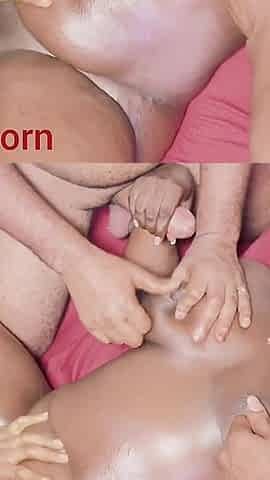 Ebony MILF Fucked and Squirted on Three Big Black African Cock