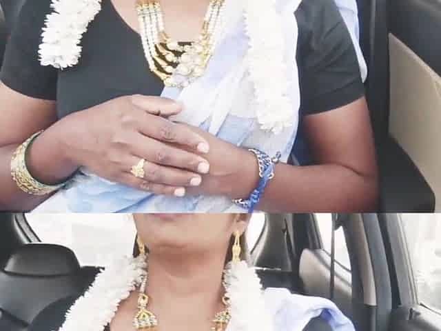 Bhabi car sex. Telugu ribald talks.