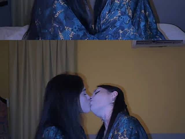Wild Compilation of Orgasms and Lesbian Kisses