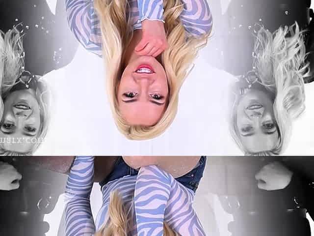 Busty blonde mature solo masturbation for webcam