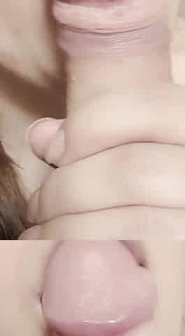 The Beauty Knew How to Suck a Big Dick and Get a Huge Portion of Cum in Her Mouth!