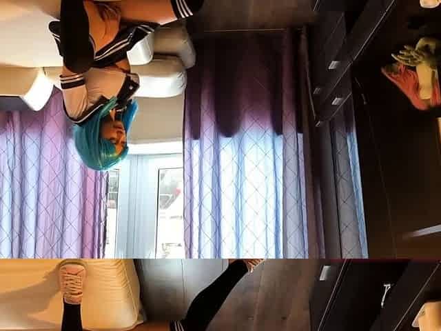 Teen Babe Enjoys Dildo and Dick After School