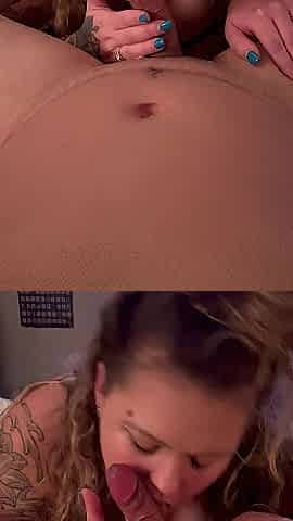 Cheating wife No hands dong sucking