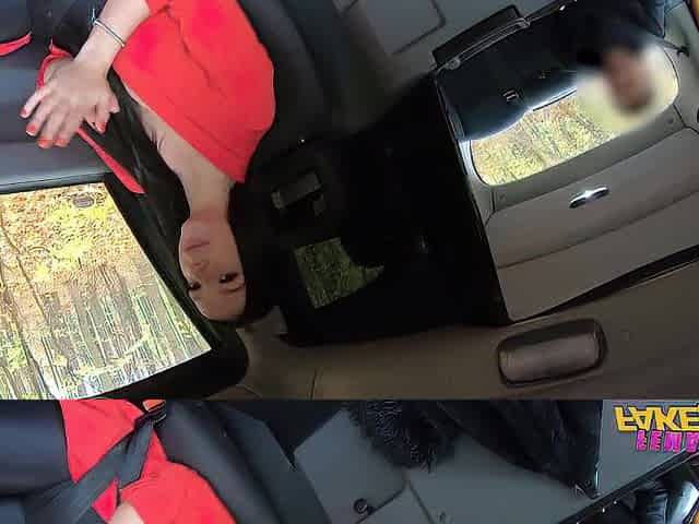 Mystery dude spunked over my butt after anal-act of love - Female FakeTaxi