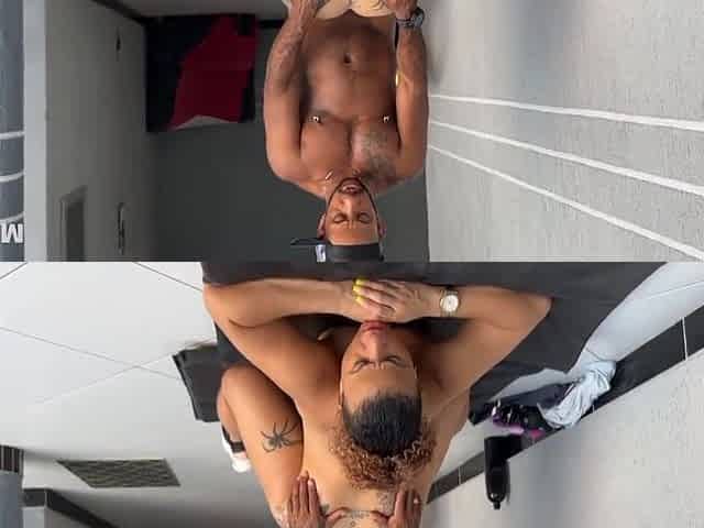 Hot Girl On All Fours Getting Fucked By A Big Black Cock And Horny