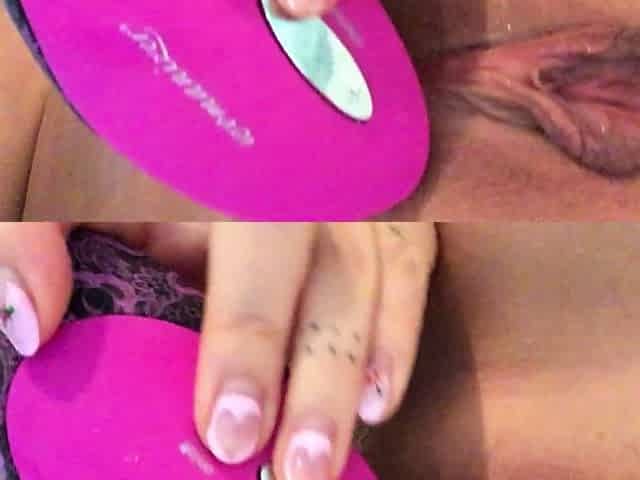 Amateur close up ass toying