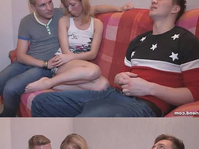 He put his girlfriend's privates up for sale.