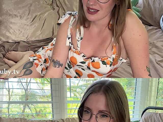 ASMR POV * Can u get me preggy? Your brother won't know * Emma Ruby