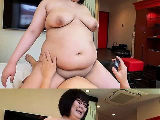 Amateur Japanese BBW Gets A Creampie