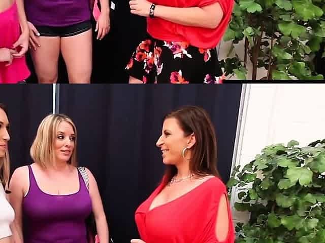 Kimber Lee Has B&B Threesome With Sara Jay & Maggie Green!