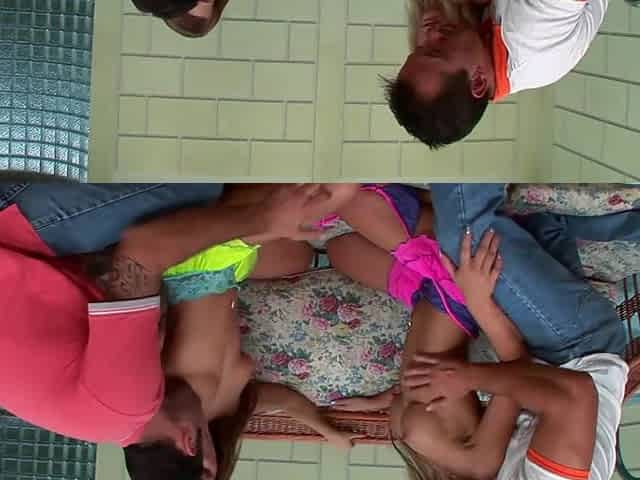 Jennifer Love And Lucy Take It In The Ass