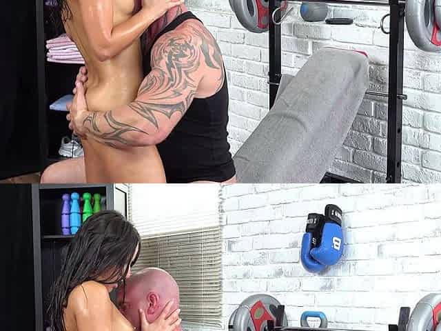 Small tit brunette teen fucked doggystyle