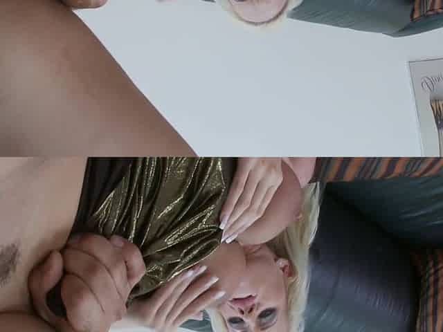 Mature Blonde Stretched Wide by Throbbing Cock in Office Fuck