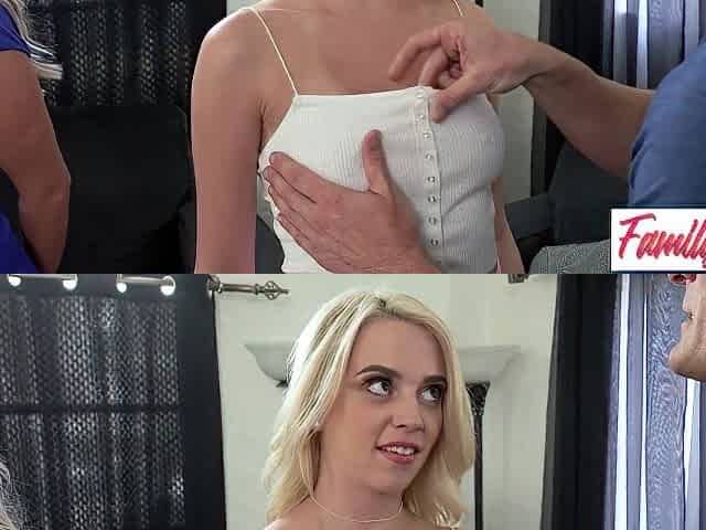 Jordan Maxx & Madison Summers Play Guess Whose Mouth Game For Swap Orgy Activity