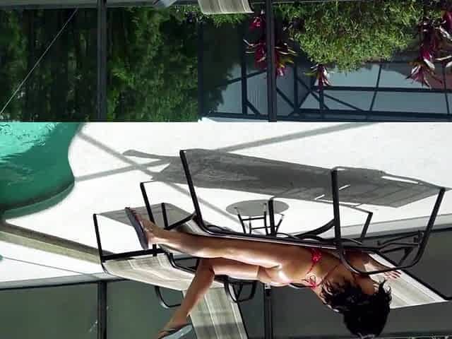Hawt Helena Price Seduces Her Pervert Step Son by the Pool BBC