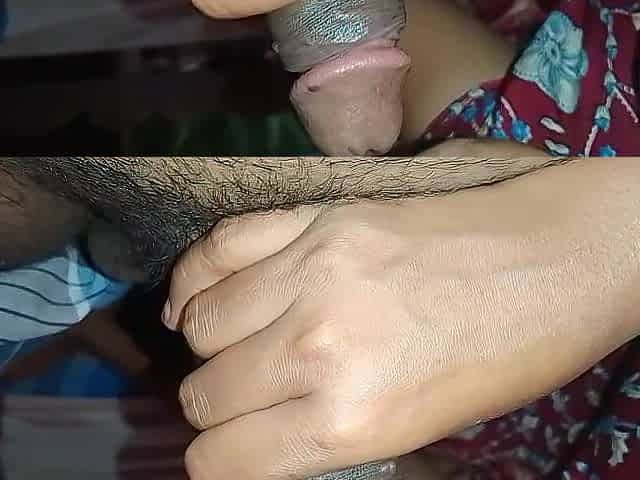 Malayali Sneha Sucks Her Husband's Penis in Her Mouth and Makes Him Cum