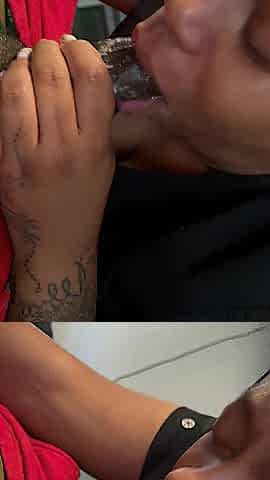 Nurse likes cum in her throat two for 1