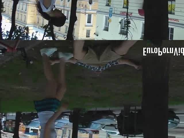 Angel Dickens And Omar Galanti - A Pretty Young Chick Rescues A Guy With Her Tasty Pussy And Asshole