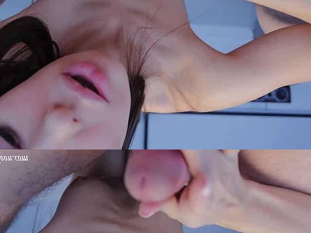 Omg! This Is Amazing Deep Morning Blowjob and Best Facial POV!