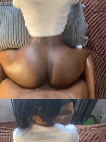 Petite big ass black girl wanted sticking bbc big dick into small pussy posing doggy style