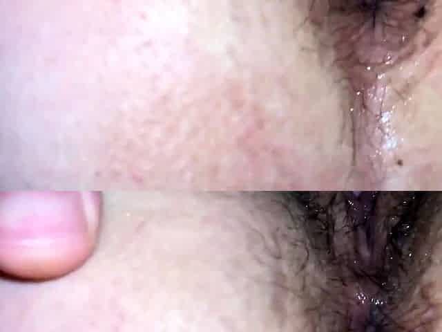 Quick Anal in Bathroom with Big-Ass Girl Ends with Creampie