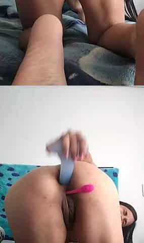 Playing with My Dildo